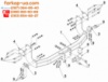 Фаркоп для Volkswagen LT28, LT35, LT46 (бампер без подножки) (1995-2006)