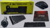 Комплект XSTRIKE XS-2030 4в1 (Клавіатура + Миша + Килимок + Навушники) RGB USB