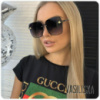 Стильные женские очки реплика Гуччи