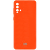 Чохол Silicone Cover Full Camera (AA) Для Xiaomi Redmi Note 9 4G / Redmi 9 Power / Redmi 9T (Помаранчевий / Neon Orange) - купити в SmartEra.ua