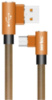 Кабель USB/TYPE-C SERTEC ST-054 L+L круглий тканинний WHITE (2 м)