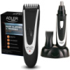 Машинка для стрижки Adler AD 2822 чоловічий тример з насадками для голови носа вух та тіла