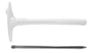 Дюбель для теплоізоляції з металевим цвяхом (білий) 10*180 мм