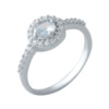 Серебряное кольцо CatalogSilver с натуральным топазом 1.157ct, вес изделия 1,64 гр (2018827) 16.5 размер