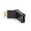 Переходник HDMI 360° (папа-мама)