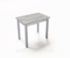 Стол обеденный раскладной Fusion furniture Ажур серый/Урбан лайт