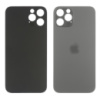 Заднее стекло корпуса для Apple iPhone 12 Pro Max Graphit (серое) маленький вырез под камеру