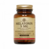 Мелатонін, 5 мг, Melatonin, Solgar, 60 жувальних таблеток