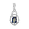 Серебряная подвеска CatalogSilver с мистик топазом 1.53ct (2124757)