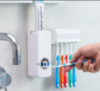 Дозатор автоматический зубной пасты Toothpaste Dispenser с держателем зубных щеток Toothbrush holder