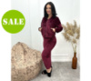 Махровий жіночий костюм-піжама «Palmira» оптом | Батал | Розпродаж моделі