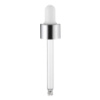 Піпетка 5-100 мл, срібна глянсова, пластик