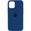 Чохол для iPhone 13 Pro Max Silicone Case Full Protective (AA) (Синій / Navy Blue) - купити в SmartEra.ua