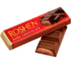 Батончик Dark Chocolate з чорного шоколаду з помадно-шоколадною начинкою, 43г. Roshen