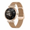 Розумний годинник Modfit Eclipse Gold Mesh з металевим браслетом та фітнес-функціями