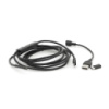 Универсальный эндоскоп 3в1 (USB/MicroUSB/Type-C) для смартфона/ПК, камера 5.5мм, жесткий кабель 2м, с LED-подсветкой, IP67