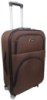 Тканева середня валіза на чотирьох колесах 67L Gedox коричневий