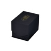 Подарункова коробочка для годинника Boxes 1023 чорна з гербом України Тризубом
