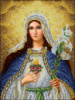 Схема для вышивки Непорочное Сердце Пресвятой Девы Марии
