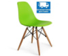 Стілець Тауер Вуд пластиковий зелений