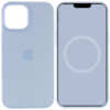 Чохол для Apple iPhone 12 Pro / 12 (6.1«») - Silicone case (AAA) full with Magsafe and Animation (Блакитний / Cloud Blue) - купити в SmartEra.ua