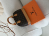 Сумка Louis Vuitton Alma BB коричневий + бежевий