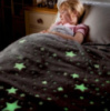 Детский плед покрывало светящийся в темноте Magic Blanket одеяло для детей из плюша EL-2184 1*1.5 м