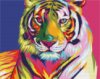 Картина за номерами «Тигр поп-арт» 40х50см
