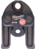 Прес-кліщі змінні для обтиску труб MILWAUKEE, J12-G16 (для M12 HPT, M12 ONEHPT)