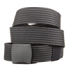 Щільний текстильний чоловічий ремінь 720227 Чорний