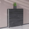 Стол-книжка трансформер Орион 2 Ferrum-decor 750x1520x730 Белый металл ДСП Сосна Кембра 16 мм (FRD-104592)