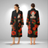 Кимоно женское из плюшевого велюра Mystic Blossom 29493 S