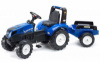Трактор педальный с прицепом New Holland Falk