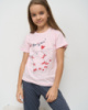 Підлітковий комплект з капрі на дівчинку - Закоханий котик   8-9, 10-11, 12-13, 14-15 років