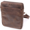 Чоловіча сумка через плече з вінтажної шкіри 720866_1 Коричневий