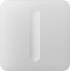 Кнопка для димерного выключателя Ajax SoloButton (Dimmer) White