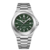 Чоловічий механічний годинник Benyar BY-5219 Silver-Green з автопідзаводом та зеленим циферблатом