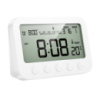 Термогігрометр HOCO HX44 Indoor digital alarm clock with thermometer White (6942007681421)