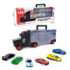 Ігровий Набір із транспортом трейлер, 6 машинок (3788-33)