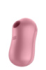 Вакуумный стимулятор с вибрацией Satisfyer Cotton Candy Light Red