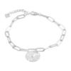 Серебряный браслет CatalogSilver с без камней, вес изделия 2,95 гр (2101017) 1720 размер