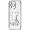 DM Чохол Shining Bear Case для iPhone 16 Pro Max Silver (Код товару:39402)