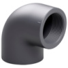 Коліно ПВХ Effast RGRGOG016A 90° перехідне, з внутрішньою різьбою d16x3/8«