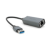 Контроллер USB 3.0 to Ethernet VEGGIEG V-K306 - Сетевой адаптер 100/1000Mbps с проводом, RTL-8152B, Aluminum, Blister-Box