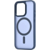 DM Чохол OC Matte Case with MagSafe для iPhone 13 Pro Max Dark Blue
