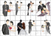 Цукрові картинки Lovers (12 варіантів)