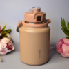 Місткий термос 1500 ml коричневий