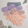 Трусики жіночі Nicoletta Туреччина тижневки в рубчик M, L, XL, 2XL 7 шт