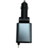 Автомобільний зарядний пристрій DM PT-47 USB+2xType-C 50W Black