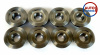 Титановые тарелки пружин клапанов ВАЗ 2108-2115 (8V; 8 шт., роспуск +1мм), Autotuning